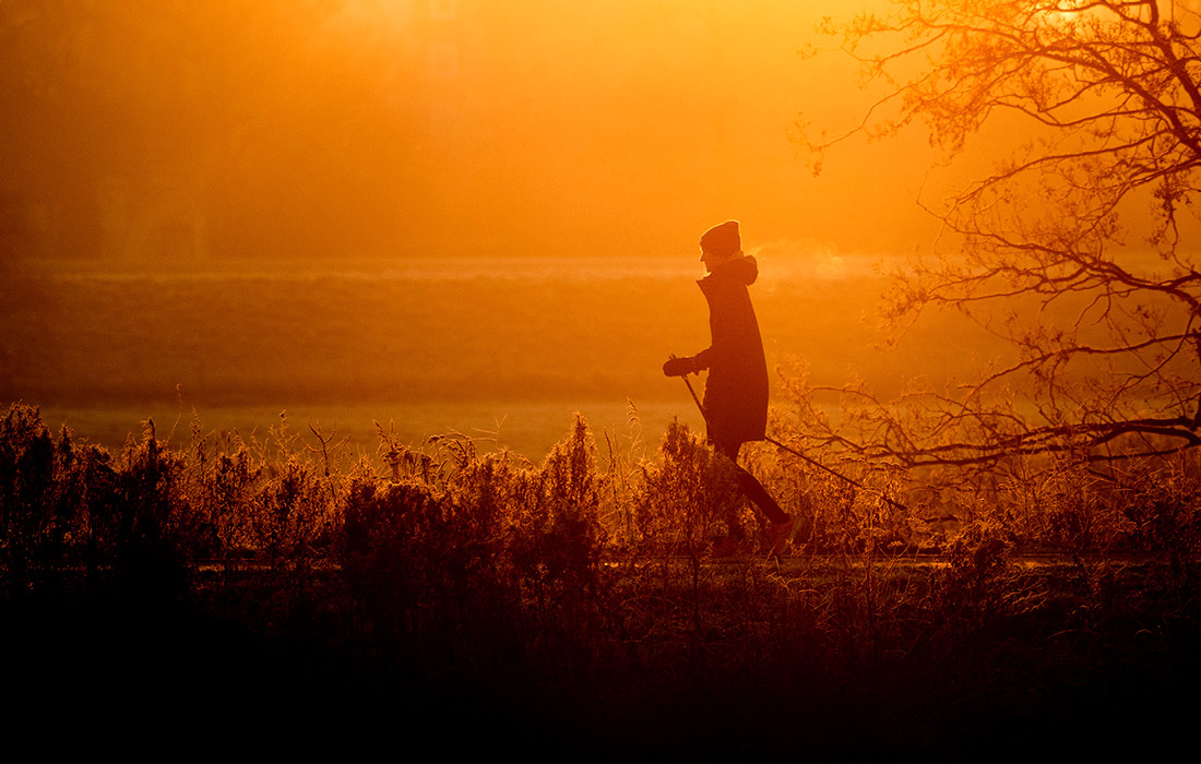 Зима в Германии