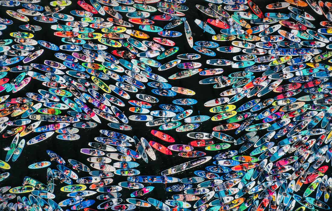 Фестиваль SUP-серфинга в Санкт-Петербурге