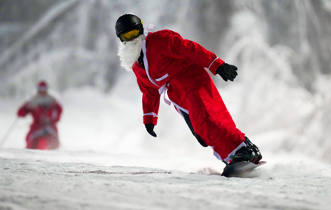 Сноубордист в Санкт-Петербурге