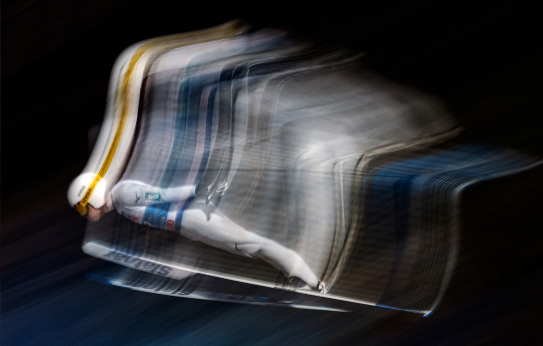 Соревнования по прыжкам с трамплина в австрийском Инсбруке