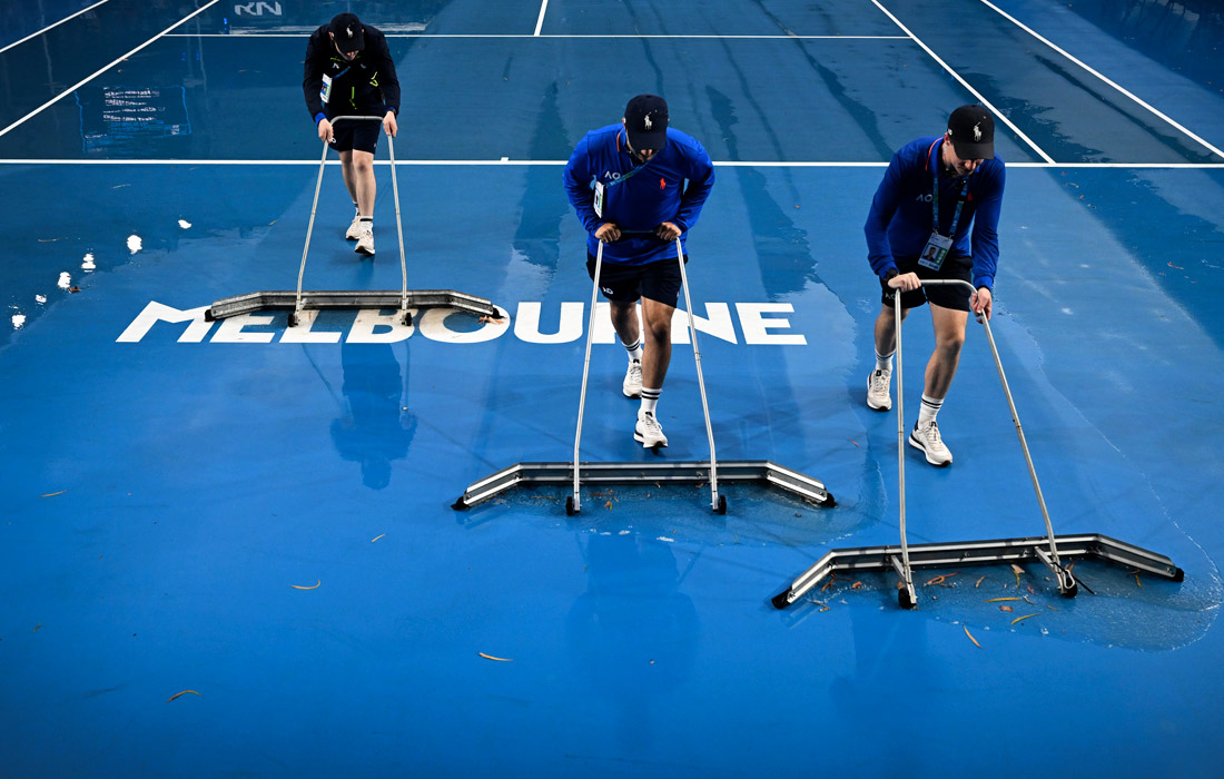На кортах Мельбурна прошли первые матчи Australian Open