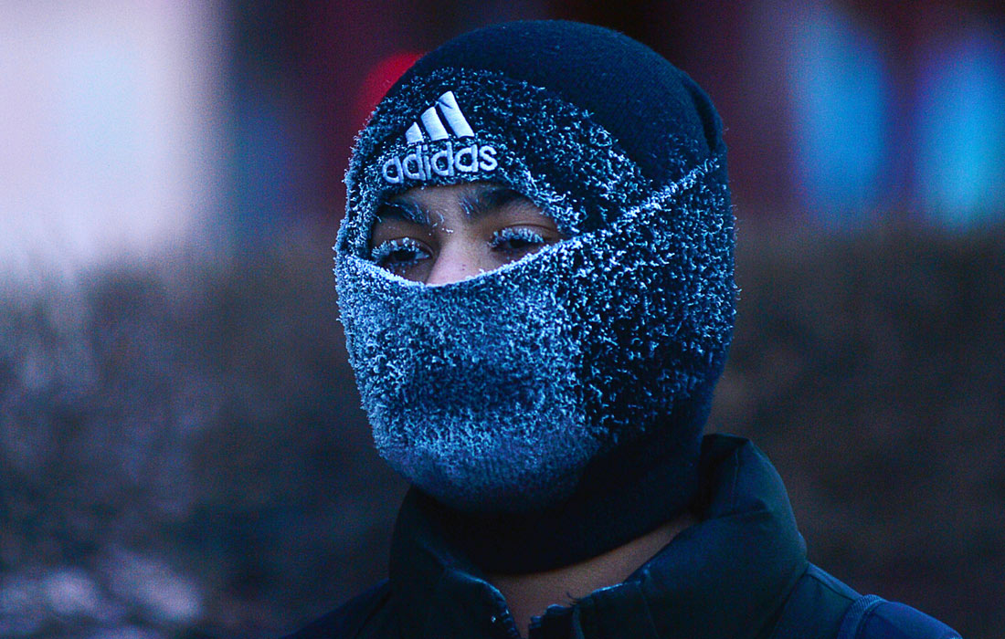 Морозы в Хабаровске