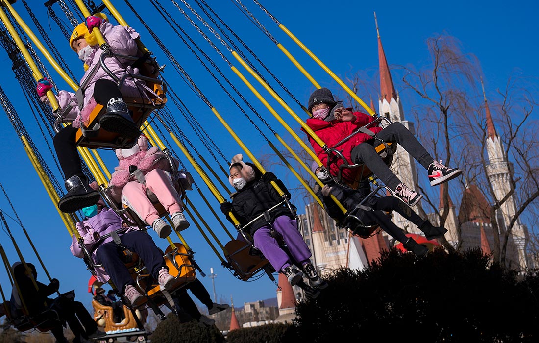 Пекин во время праздничных выходных по случаю Нового года по лунному календарю
