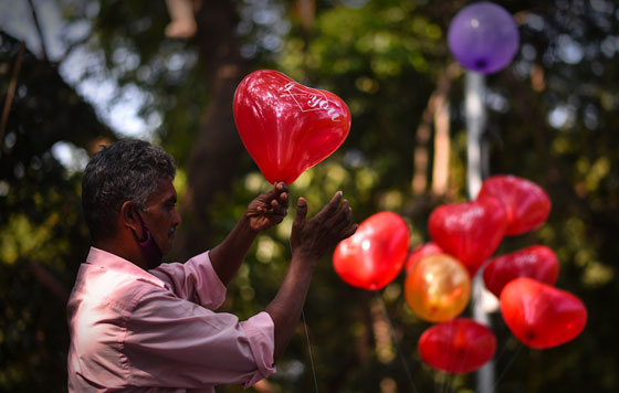 В мире празднуют День святого Валентина