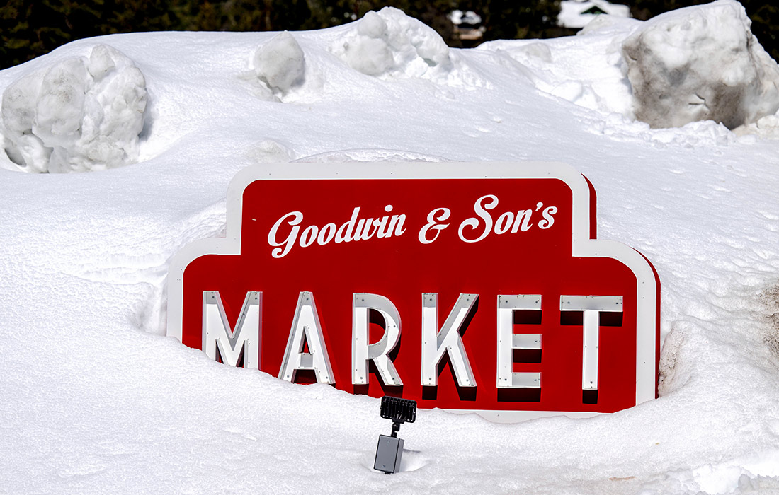 Последствия зимнего шторма в Калифорнии