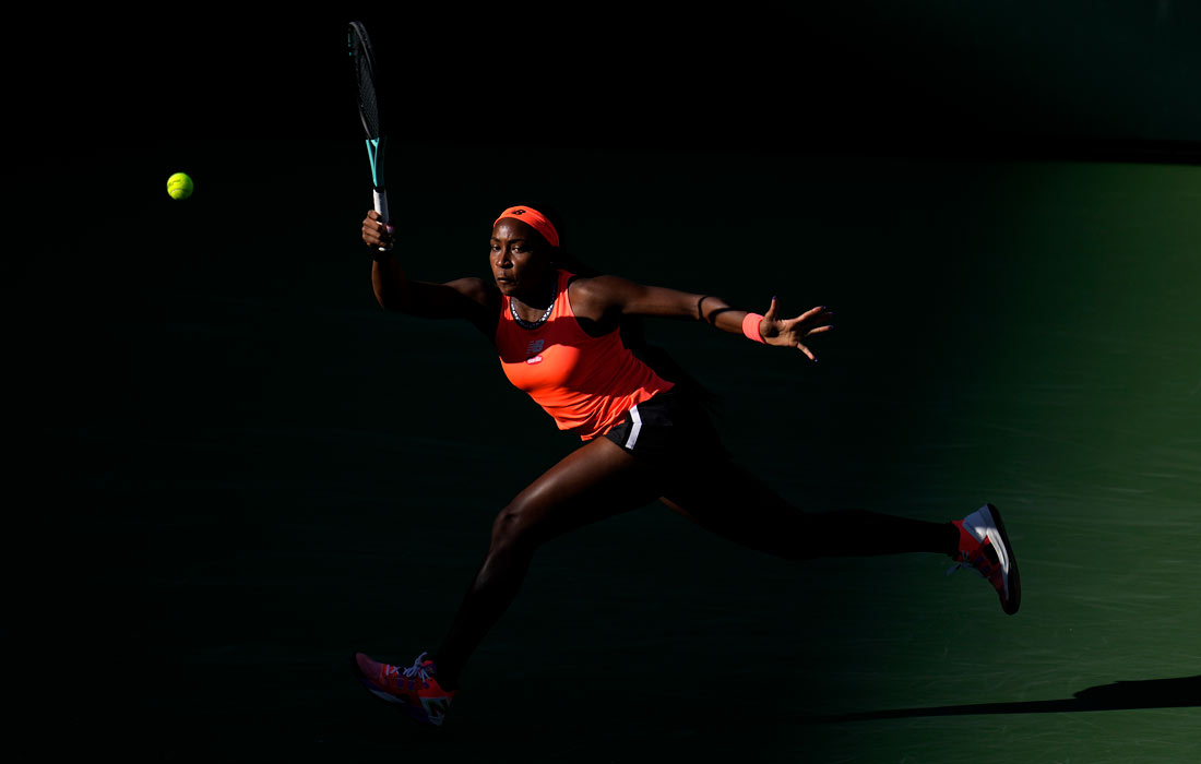 Теннисный турнир BNP Paribas Open в Индиан-Уэллсе (штат Калифорния, США).