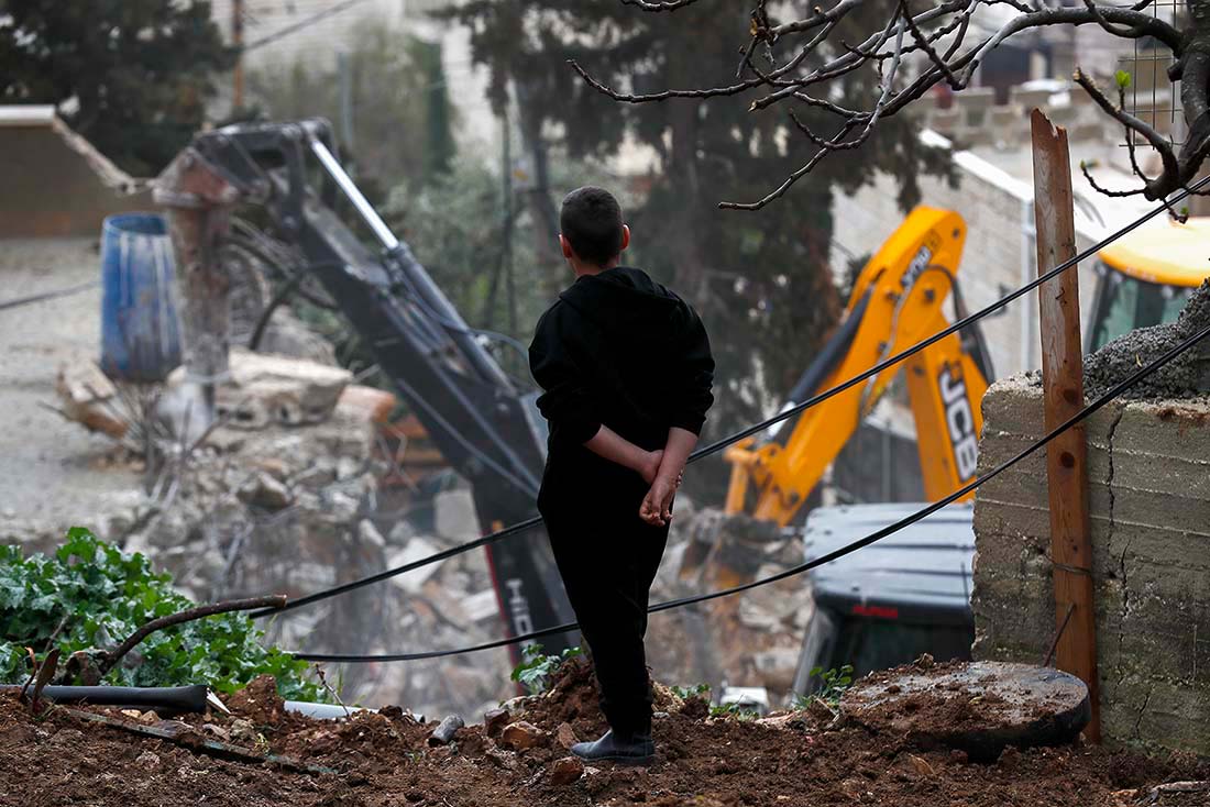 Израильские власти снесли незаконные палестинские постройки, возведенные в восточном Иерусалиме