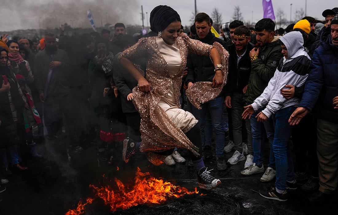 Празднование Навруза в Стамбуле