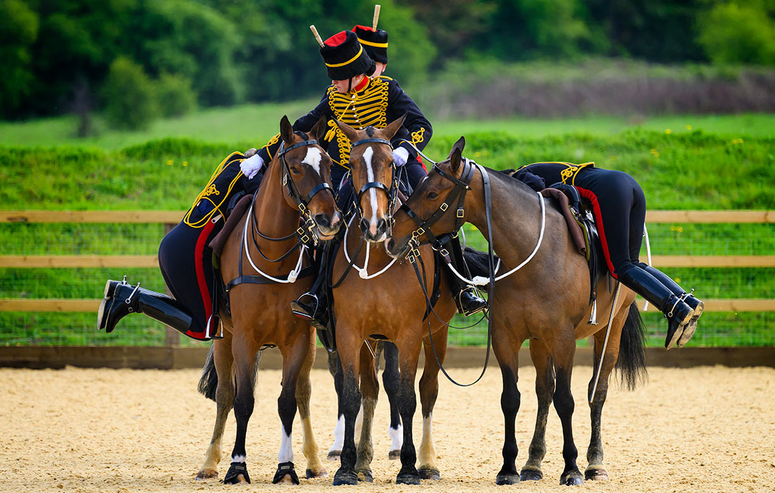 Репетиция в преддверии коронации Карла III в Лондоне