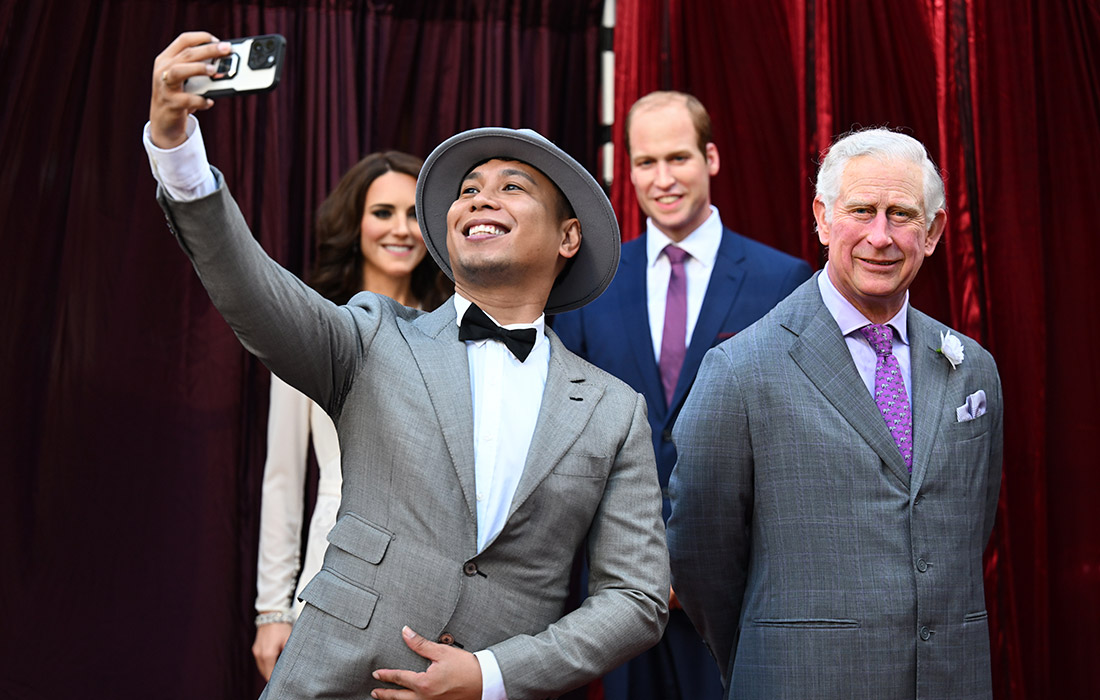 Восковые фигуры британской королевской семьи представлены Музеем мадам Тюссо в Сиднее