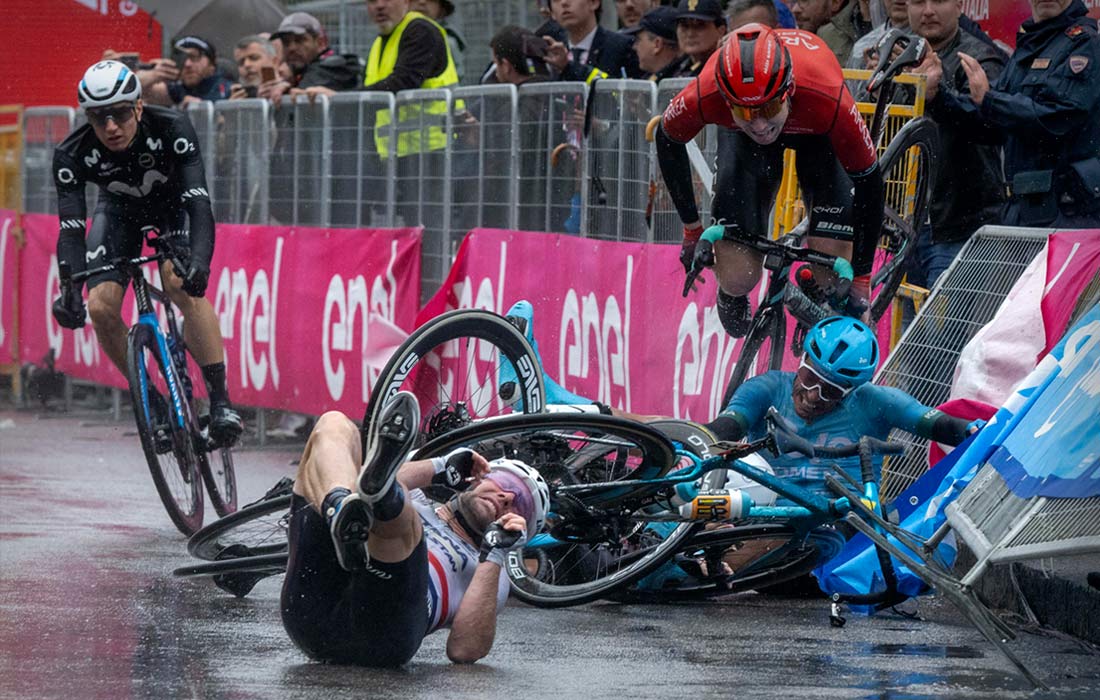 Пятый этап велогонки "Джиро д’Италия" в Салерно