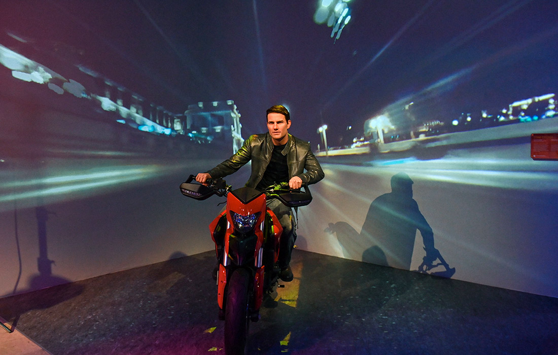 В Будапеште открылся музей восковых фигур мадам Тюссо. На фото: Восковая фигура американского актера Тома Круза.