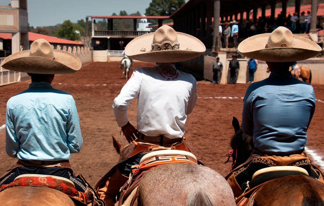 Командное родео в Идальго, Мексика