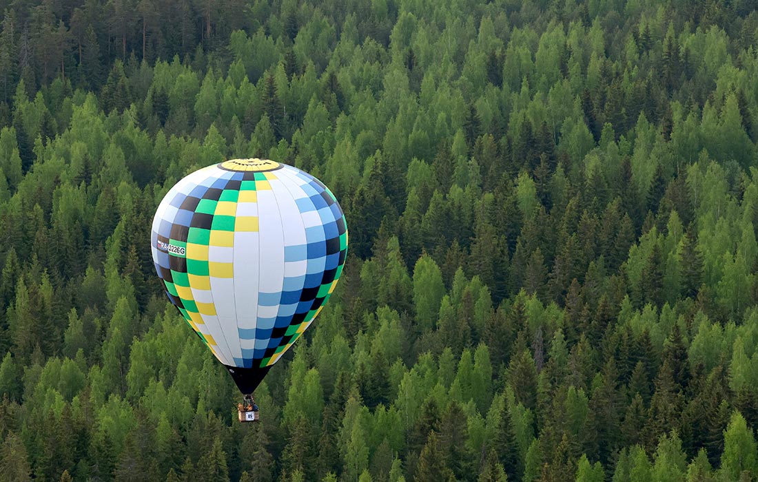 Чемпионат по воздухоплаванию в Ленинградской области
