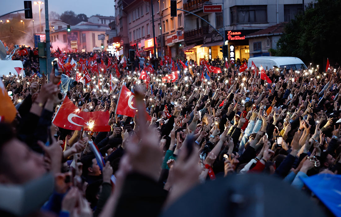 Реджеп Тайип Эрдоган в третий раз избран президентом Турции