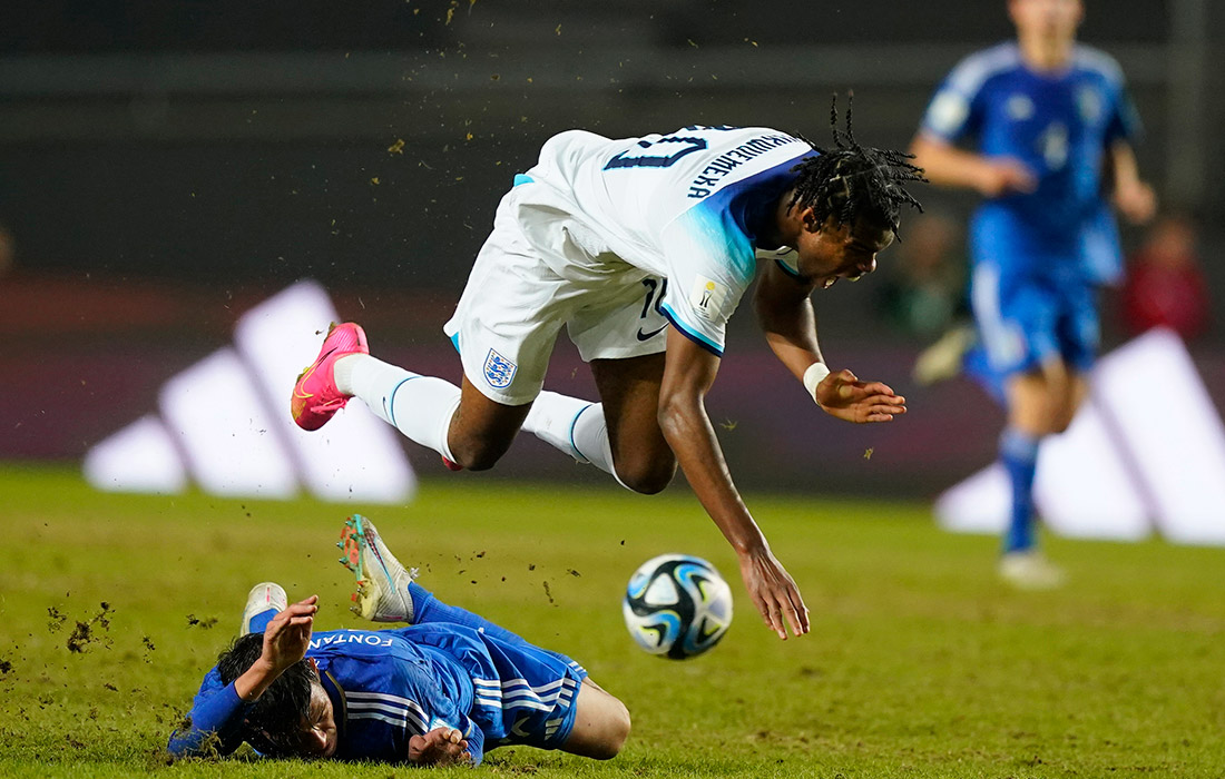 Матч 1/8 финала чемпионата мира FIFA среди юношей до 20 лет в Ла-Плате, Аргентина