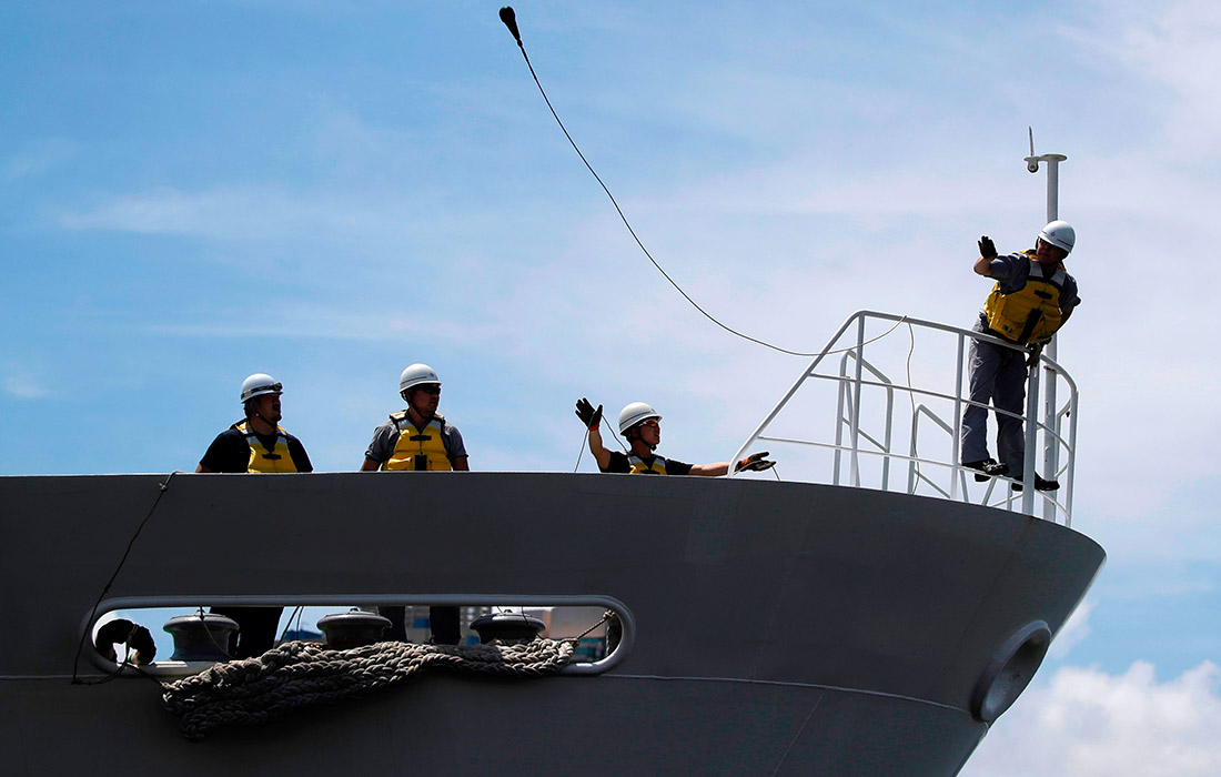 США, Япония и Филиппины проводят трехсторонние учения береговой охраны в Южно-Китайском море