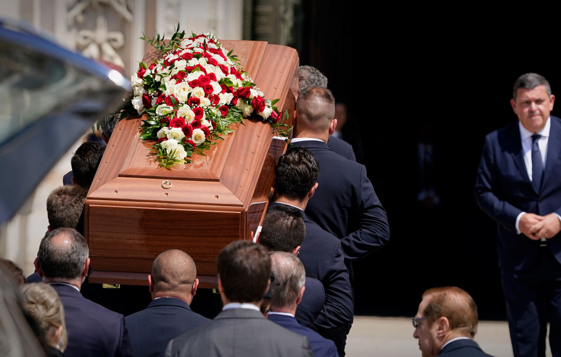 Как проходят похороны в москве. Сильвио Берлускони 2023. Сильвио Берлускони похороны. Церемония прощания с Сильвио Берлускони.
