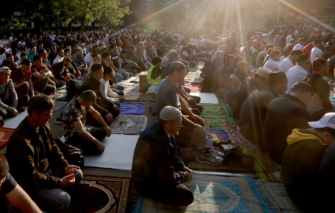 Празднование Курбан-байрама в Санкт-Петербурге