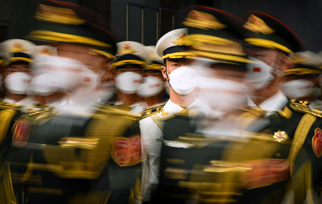 Почетный караул армии Китая