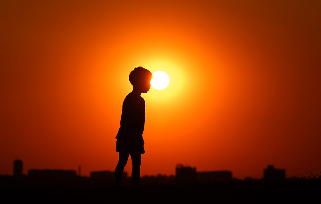 Закат в Сербии