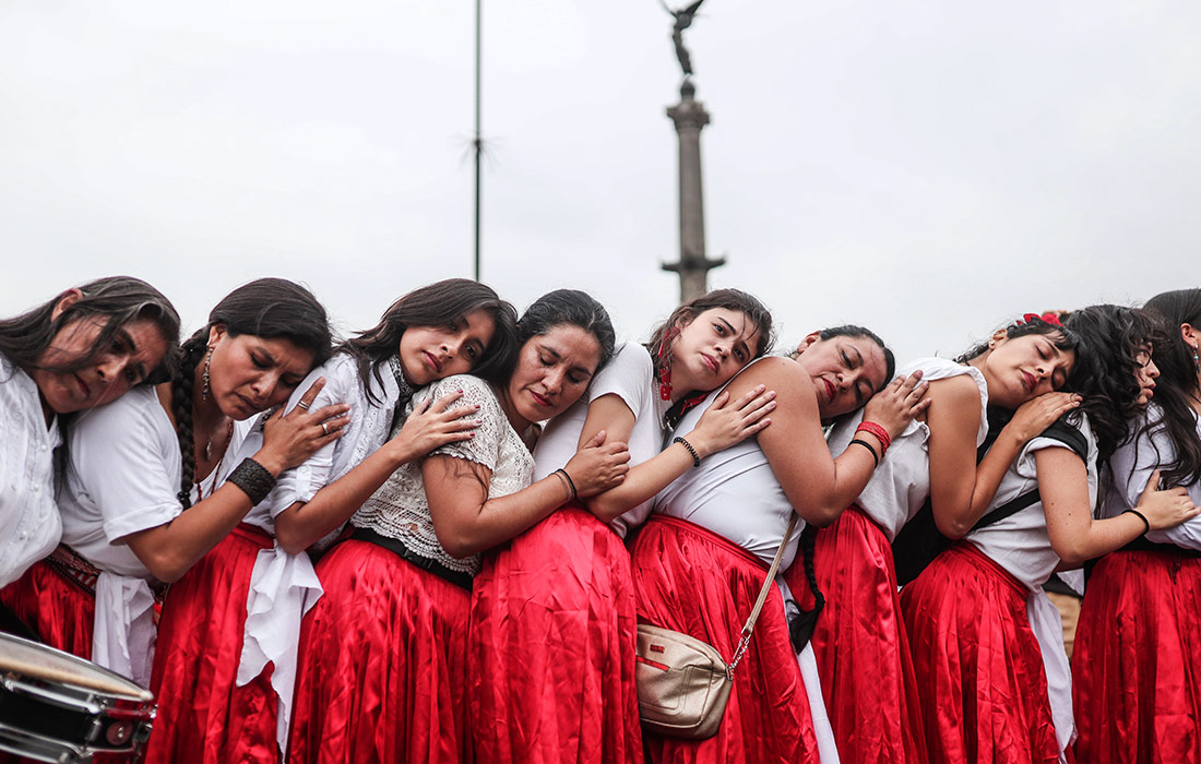 Антиправительственные демонстрации в Перу