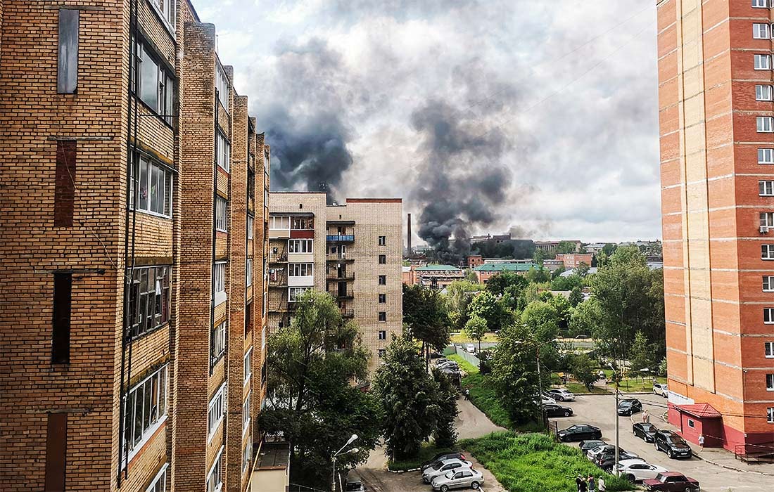 Губернатор Андрей Воробьев заявил, что версия об атаке дрона на завод в Сергиевом Посаде не подтверждается