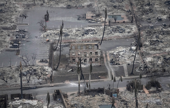 Последствия пожаров на Гавайях