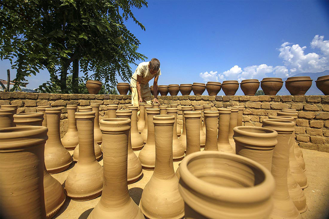 На грани выживания оказался глинянный промысел, просуществовавший более тысячи лет в Кашмире