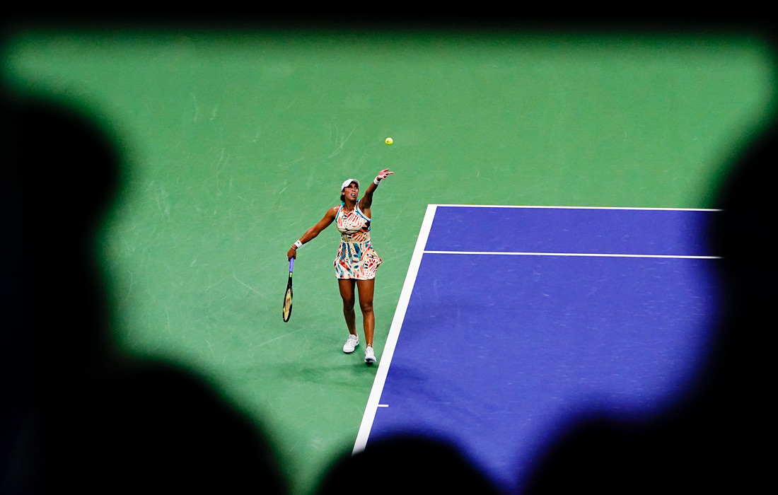 Открытый чемпионат США по теннису 2023 года проходит в Нью-Йорке