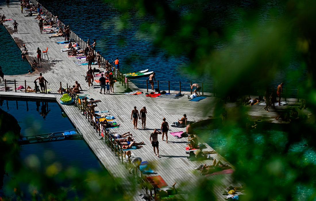 В некоторых районах Польши температура воздуха достигла 31 градуса