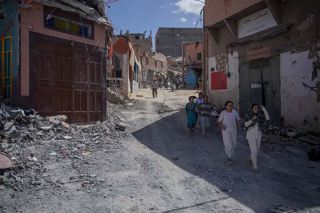 Афтершоки магнитудой 4,5 зафиксированы в Марокко воскресенье