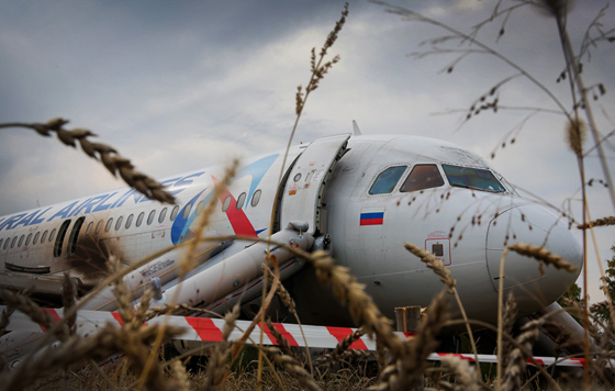 Аварийная посадка самолета в Новосибирской области