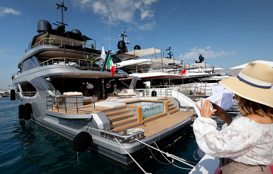 Ежегодный яхтенный фестиваль в Каннах