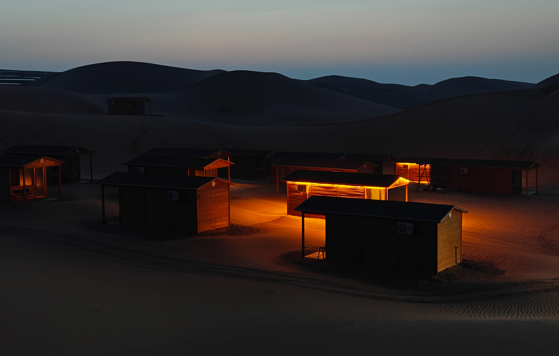 Отель Desert Camp в Чжунвэе, Китай