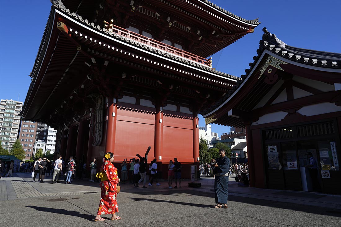 Въездной туризм в Японии вернулся практически к допандемийным уровням