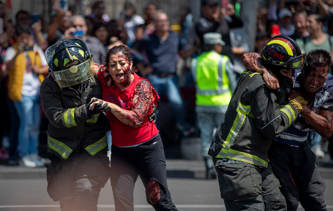 В Мексике более 9 млн человек приняли участие в учениях на случай землетрясения