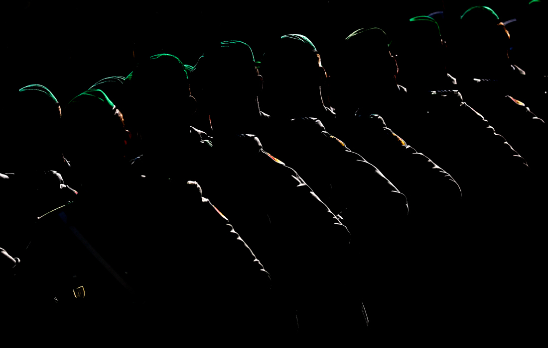 Торжественный прием президента Латвии во дворце Бельвю в Берлине