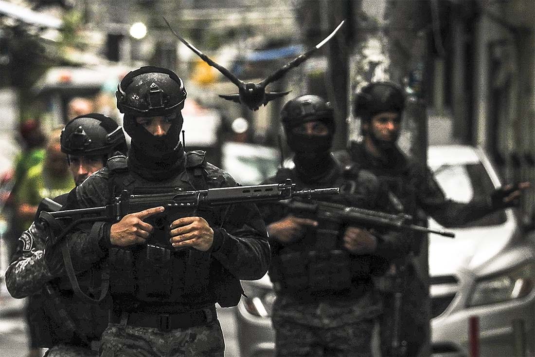 Полицейская операция в фавелах Рио-де-Жанейро