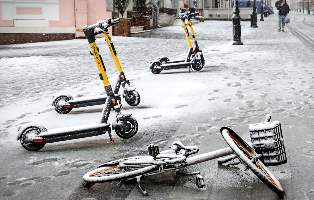 Снег в Нижнем Новгороде