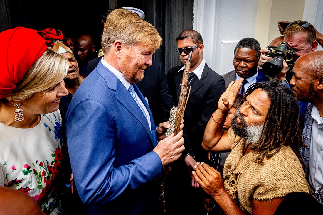 Король и Королева Нидерландов приехали с визитом в ЮАР