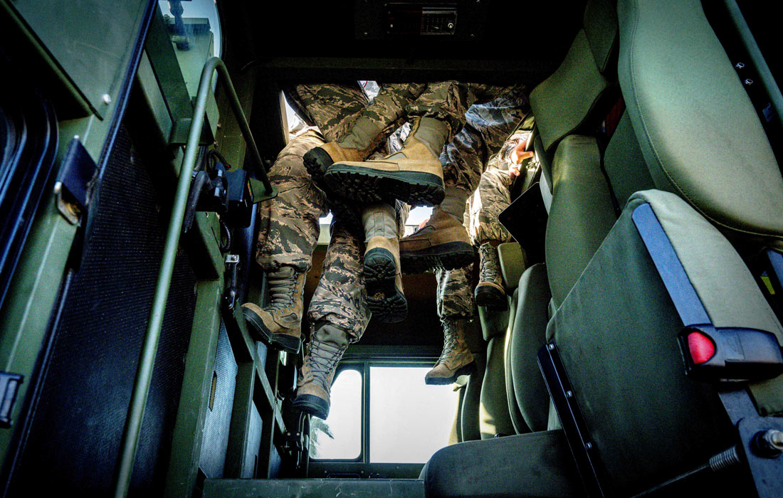 В Центре резерва Вооруженных сил недалеко от Морено-Вэлли, Калифорния