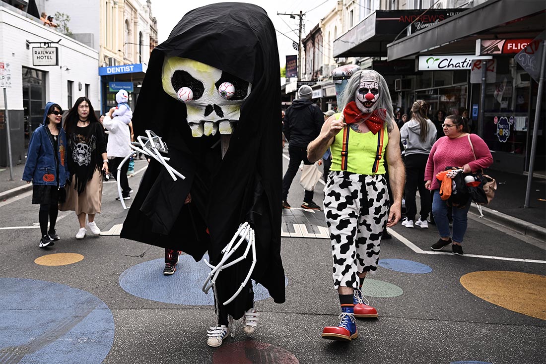 Празднование Хэллоуина в Мельбурне
