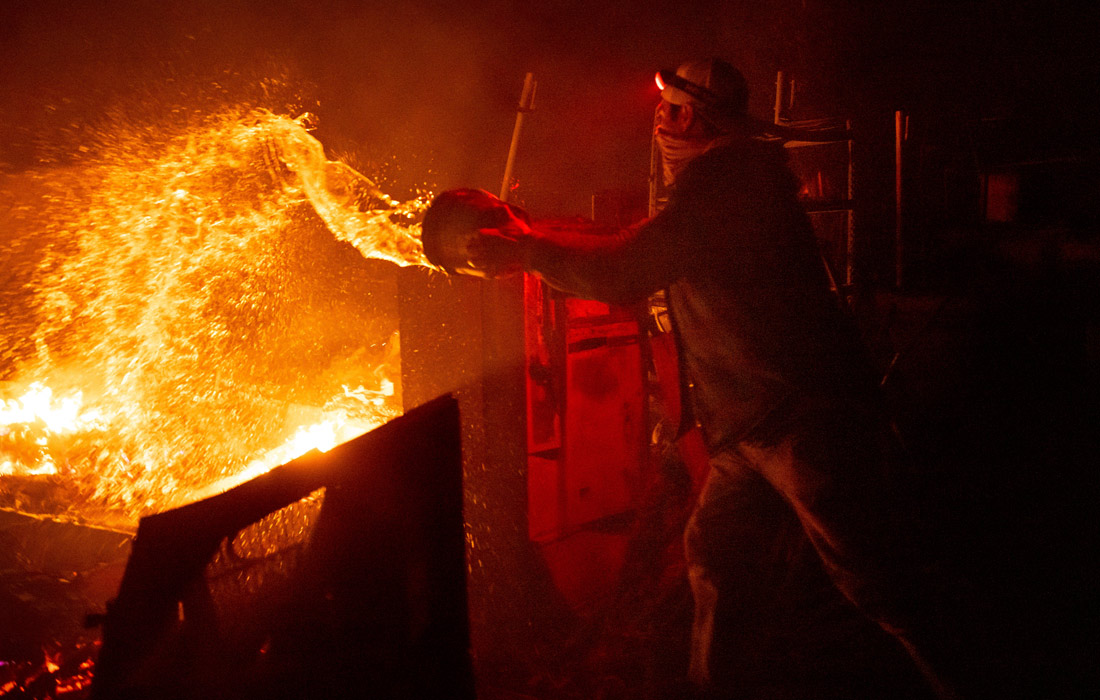 Лесные пожары в Калифорнии