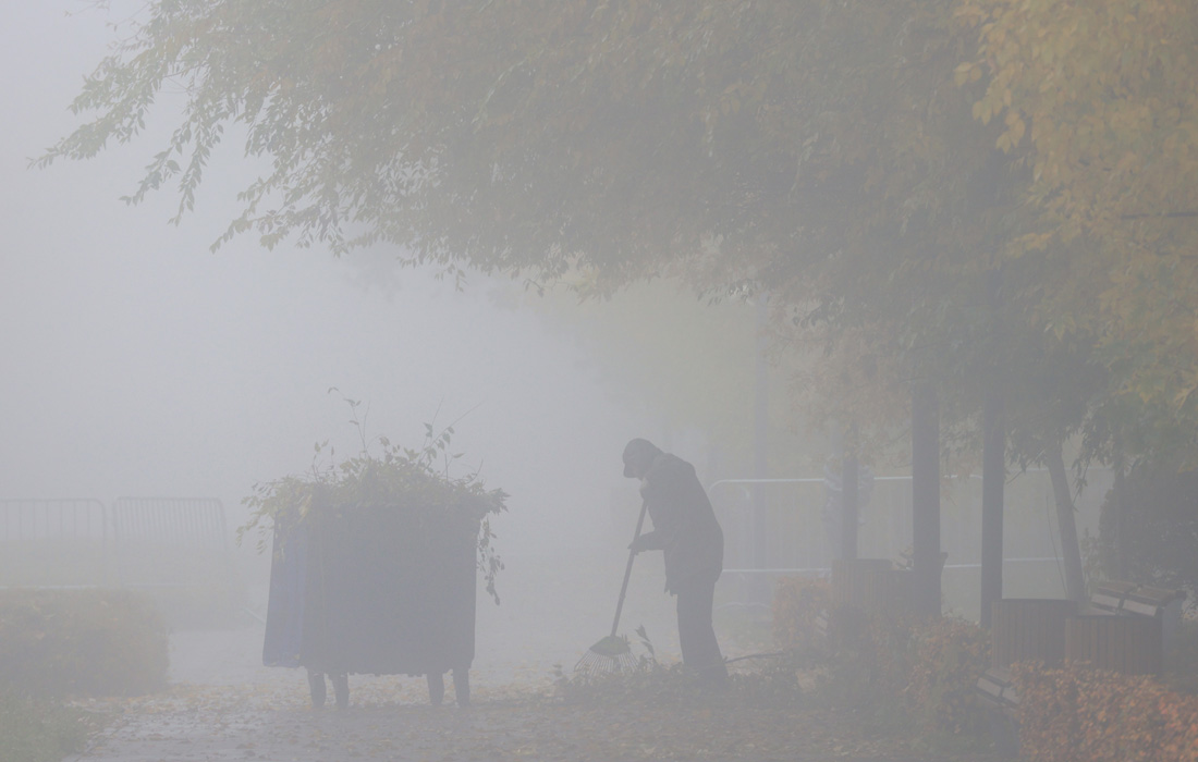 Туман в Волгограде
