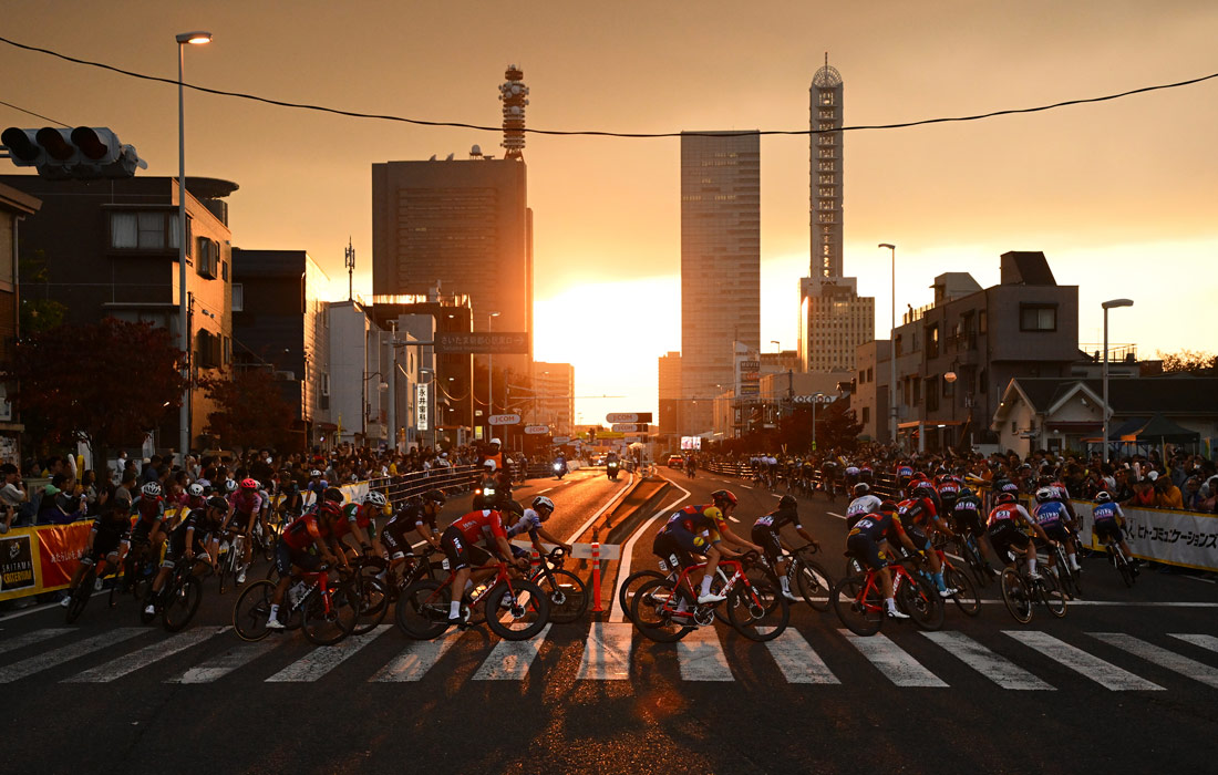 Однодневная велогонка протяженностью 59,5 км в Сайтаме, Япония