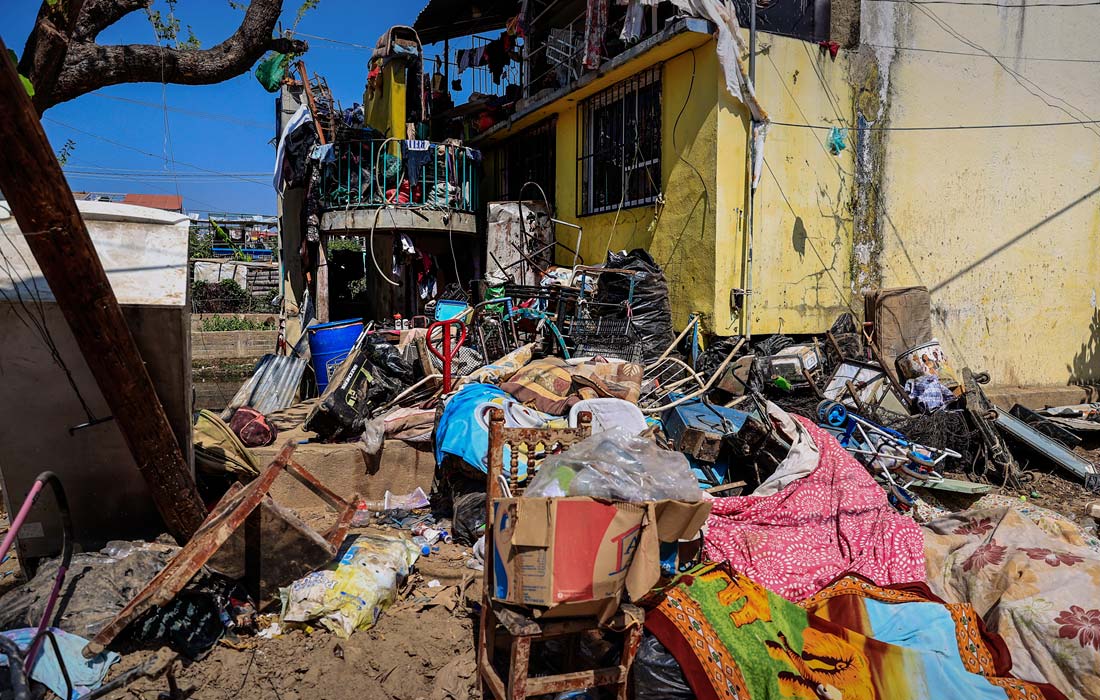 Последствия урагана "Отис" в Акапулько