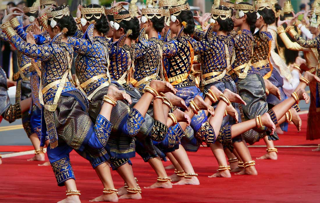 Празднование Дня независимости в Камбодже