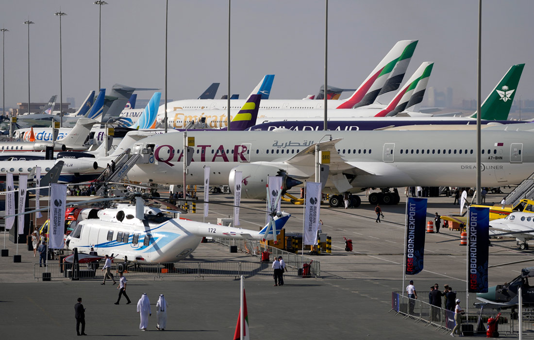 Первый день международной авиационно-космической выставки