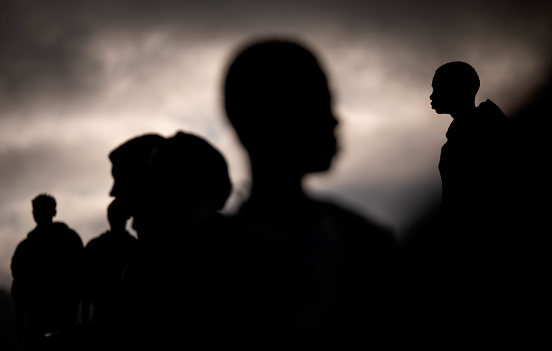 Мигранты из стран Африки на Тенерифе